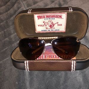 True religion aviator sunglasses